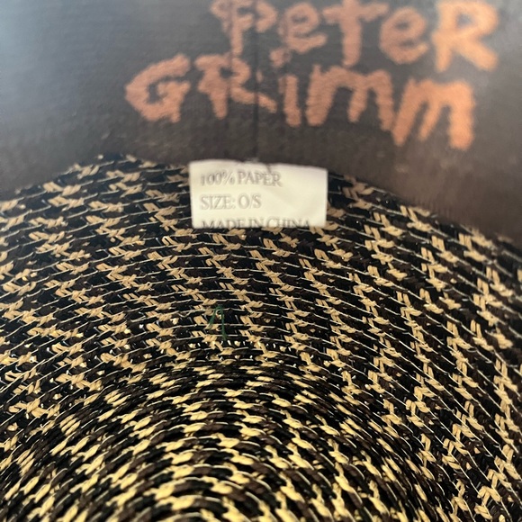 Men’s Peter Grimm Woven Straw Hat - Picture 5 of 7